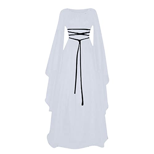 OIOLOYJM Renaissance Costume Women Medieval Sexy Plus Size Witch Vampire Gothic Halloween Costumes Woman 2025 Clothes Dresses