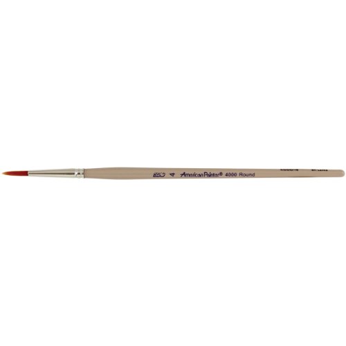 Loew-Cornell American Painter Round Brush-Size 4
