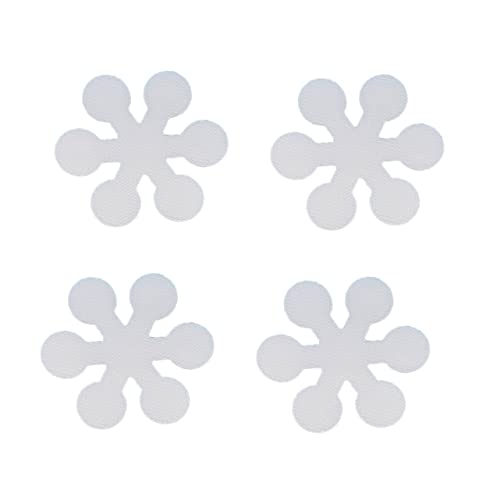 BRIGHTFUFU Tub Anti-Slip Tape 20 Pcs Snowflake Design Non-Slip Shower Strips Bathtub Non Slip Bath Grips