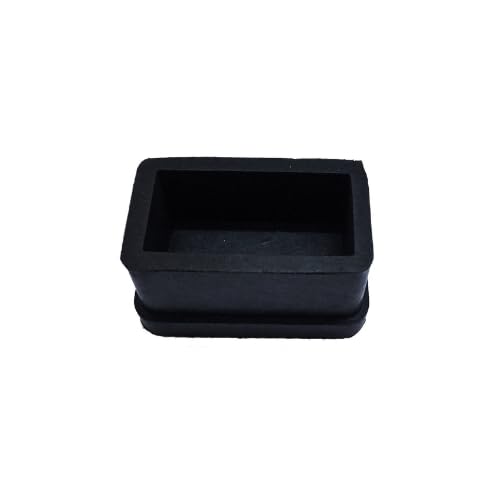 Generasis 50mm x 25mm (1.49 Inches x 0.98 Inches) Rectangle Rubber Bush Cap Feet for Furniture Legs - Set of 4 - Protect Floors and Anti-Vibration (B0CTTR28NN) Amazon Price History, Amazon Price Tracker