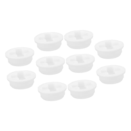 VILLFUL 10 Pcs Plastic Bucket Dust Cover Thread Gallon Jug Gallon Drum Lid Gallon Jug Lid Gallon Barrel Lid Sealing Gallon Barrel Thread Gallon Barrel Gallon Drum Hole
