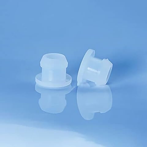 GatherTOOL Tapones de Orificio de Goma de Silicona Transparente Cover