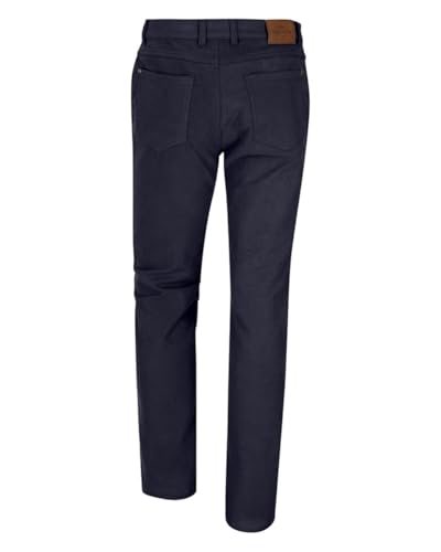 Monarch II Moleskin Jeans - Navy 36" Long2