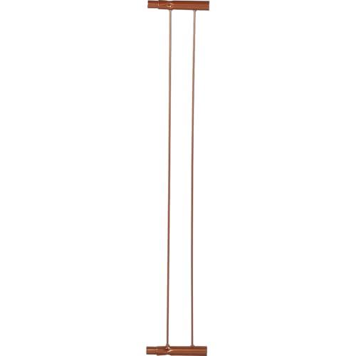 Portão Pet Para Cães e Bebês Largo 69 a 84cm Com Extensor 10cm Cor Bronze Romero