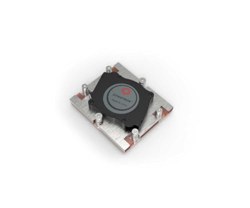 Image of Dynatron J21 Copper CPU 1U Heatsink and Blower for AMD Socket SP7