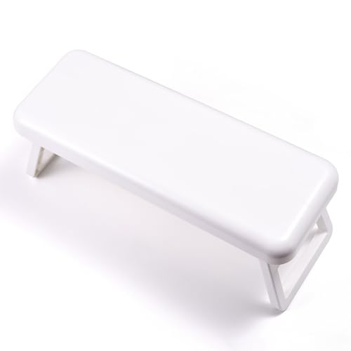 KADS Arm Rest for Nails Cushion,Hand Rest for Nails Tech, Hand Rest Pillow for Nails Toenails, Detachable Nail Art Accessories Tool for Nails Tech (White)