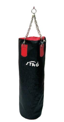 Image of Stag Boxing Punching Bag, 60cm (Black /Red)