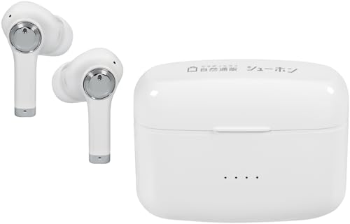イヤホン型 集音器 高齢者向け 音声増幅 36時間使用 高速充電式 白 イヤホン型 集音器 高齢者向け 音声増幅 36時間使用 高速充電式