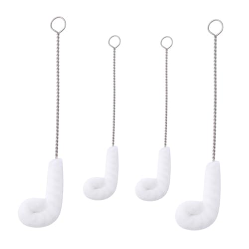 minkissy Narrow Bottle Brush 8 Pcs Cleaning Brush Water Bottle Cleaner Long Brush Bottle Scrubbing Brush Paintbrush Cleaners Bottle Cup Brush Cleaner