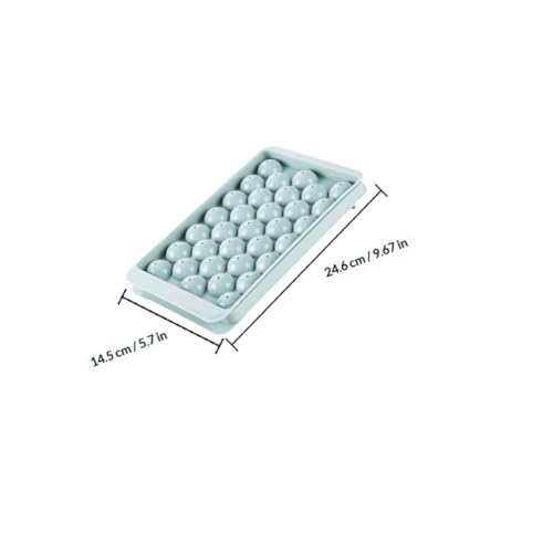BESPORTBLE Set de 4 moldes para bolas de hielo con tapa miniatura 2