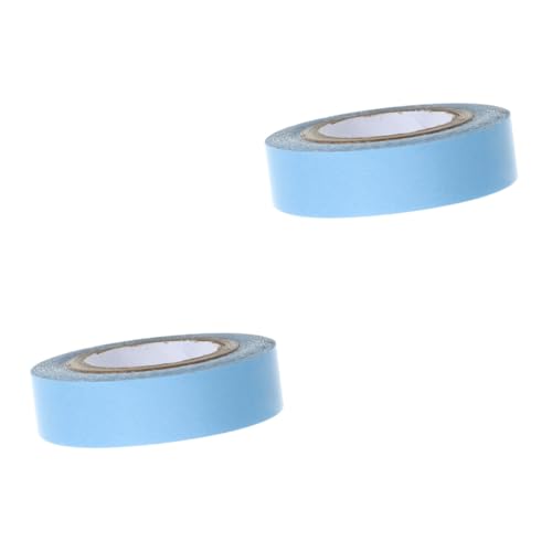 HAPINARY 2 Rolls Seamless Blend Hair Extension Tape Gentle Double Sided Lace Wig Tape for Sensitive Skin