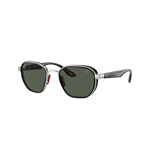 Ray-Ban 0RB3674M Gafas, Silver, 51 Unisex