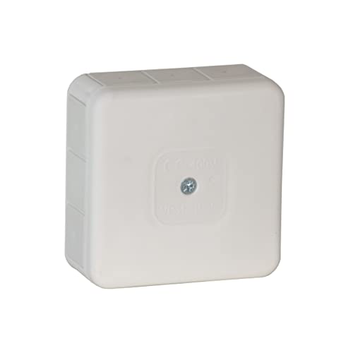 Abzweigdose VP-31 Verbindungsdose Abzweigkasten Kabeldose Aufputzdose 12 Einführungen weiß 400V