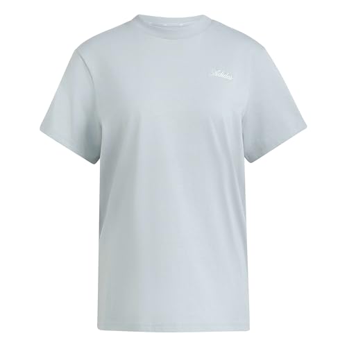 T-Shirt Adidas Graphique Ample Manche Courte Femme Coton Noir