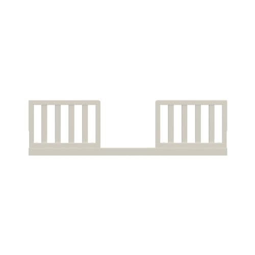 Image of Graco Storkcraft Toddler Safety Guardrail Kit with Slats - GREENGUARD Gold Certified, Converts Compatible Storkcraft Crib to Toddler Bed, Kit Includes 2 Toddler Guardrails (Frosted Oat)