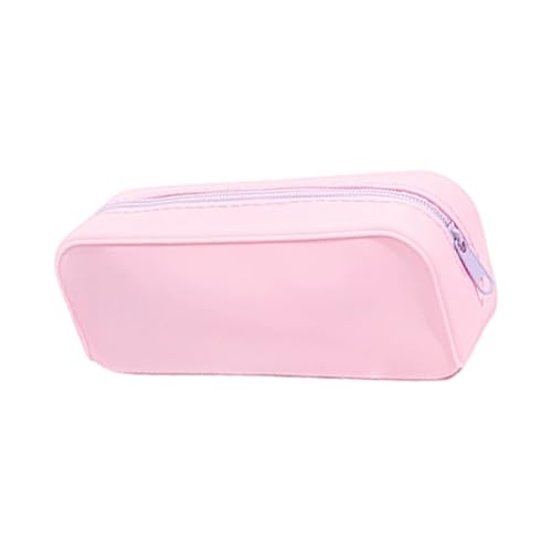 Estuche impermeable de silicona, ligero, plegable, organizador de bolígrafos, marcadores, resaltadores y suministros de arte, bolsas portátiles