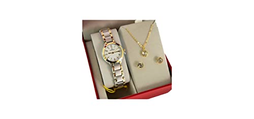 Kit Relógio Champion Feminino Bicolor CH26944C
