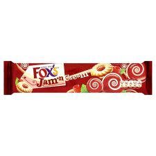 Foxs Jamn Cream Raspberry 150G