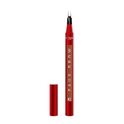 LOréal Paris Infallible Faux Brow Double Brush Tip Brow Tint Pen Natural Finish Waterproof Transfer and Smudge-Resistant Shaping Brows for up to 48 hours Shade: Auburn