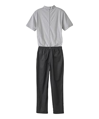Men’s Stay Dressed Adaptive Jumpsuit With Short Sleeve Polo Shirt3