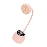ポータブルLEDネイルランプ自動検出12個のLEDと3つのタイマーモード(10/30/60s)効率的なジェルドライヤーネイルドライヤーネイルランプ