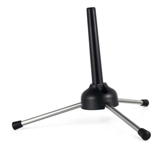 Totority Portable Clarinet Stand for Flute Sax Oboe and Easy to Pack Tripod Holder