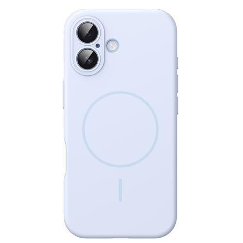 Image of JETech Magnetic Silicone Case for iPhone 17, Blue