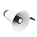 Eacam Small Portable Megaphone, Clear & Loud Sound, Large Bullhorn Design, 300s Recording, Rechargeable Battery, ABS Material, for Broadcasting, Stall