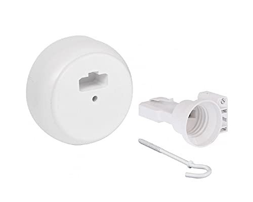 Boite centre DCL saillie + piton + douille E27 EUR'OHM 53098 Cover