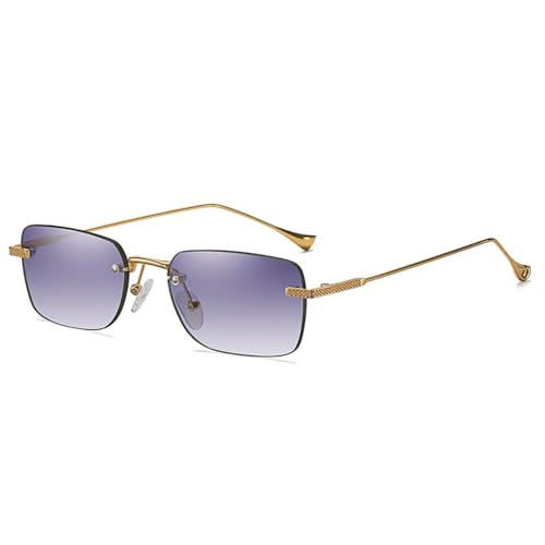 Lunettes de soleil rectangulaires sans monture : oubliez le poids des lunettes lourdes