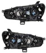 #US Replacement Part for NEW PAIR OF HALOGEN HEADLIGHTS COMPATIBLE For Mitsubishi LANCER GTS 2009-2014#lightoto9836