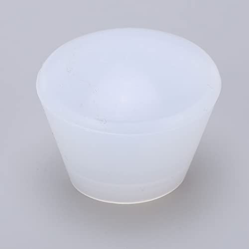 Capa de silicone para raquete de tênis, durável, à prova de choque, transparente, branco, para raque