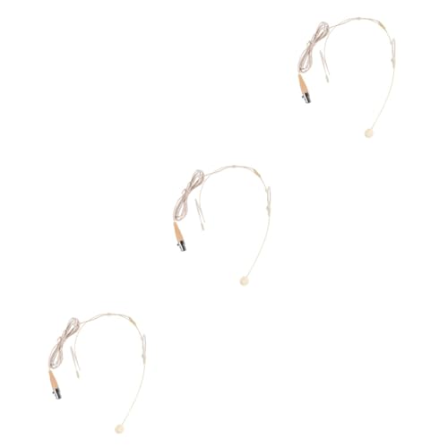 Microphone à oreille invisible discret avec connecteur XLR broches pour haut-parleur