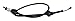 Crown Automotive Accelerator Cable Air and Fuel Delivery