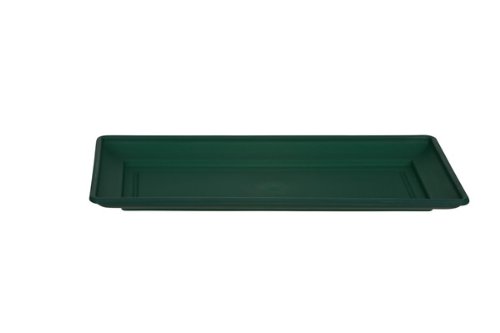 Whitefurze G02096 40cm Venetian Window Box Tray - Forest Green
