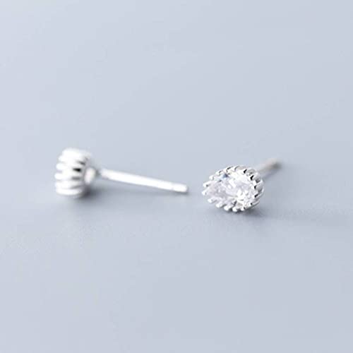 Boucles d'oreilles S925 en diamant d'eau à l'éclat pur joaillerie