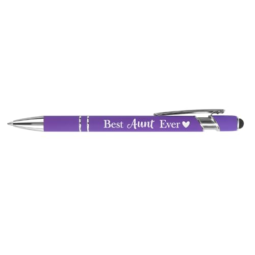 nuozodki Great Gifts for Aunt from Niece Nephew,Best Aunt Ever Birthday Christmas Valentines Mothers Day Gifts,Ballpoint Pen