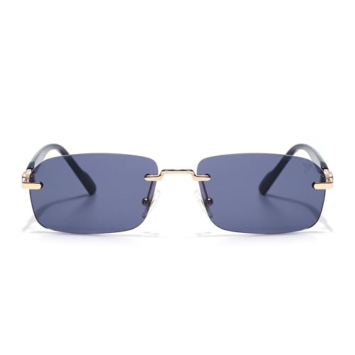 Image of Voyage UV Protected Rimless Sunglasses for Men & Women