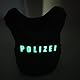 POLIZEIMEMESSHOP Taktische Bier-Weste - Getränkeweste - Schutzweste - Polizei - Zoll - Justiz - Bundespolizei - ca. 13 x 15 cm (Mit Polizei Patch)