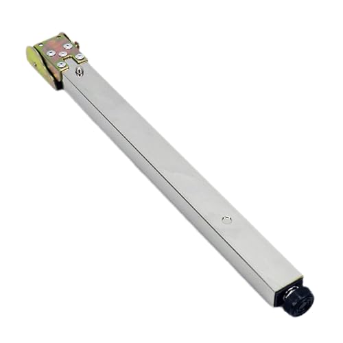 YRthongXy Patas de mesa plegables, 1 pieza de patas plegables de metal, patas plegables de repuesto, patas de soporte ajustables para encimera con base protectora y tornillos de montaje (74 cm)