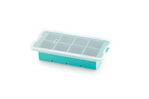 Bandeja de cubos de hielo XL Lékué con tapa, silicona miniatura 3