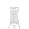 Lab Boiling Flasks 25ml Single Neck Round Bottom Boiling Flasks Borosilicate Glass with 24/40 Standard Taper Outer Joint