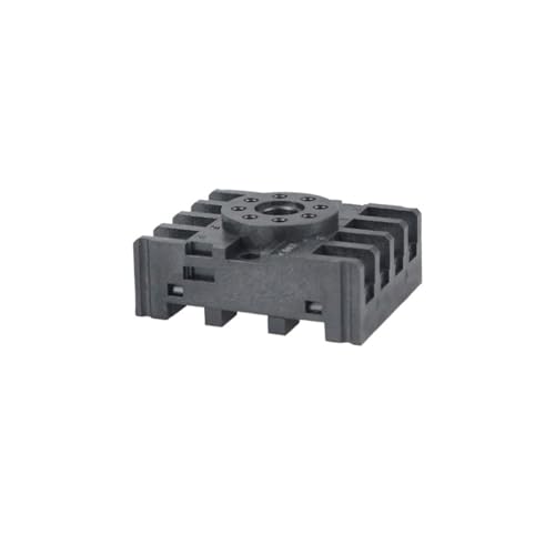 Base relais CZF08A ronde 8 broches pour supports RS-NXJ-2Z et circuits d'automatisation