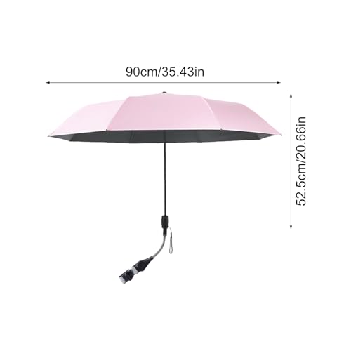 Parasol pour poussette pliable pour protéger bébé des rayons du soleil