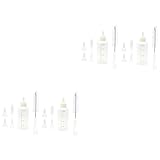 Yardwe 4sets Pet Nursing Bottle for Dogs and Cats Feeder for Puppies and Kittens Safe Portable Feeding Bottles for for Accurate Feeding