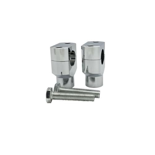 Clip montaje manillar de 25mm y abrazadera elevadores ajustable para moto Custom 4