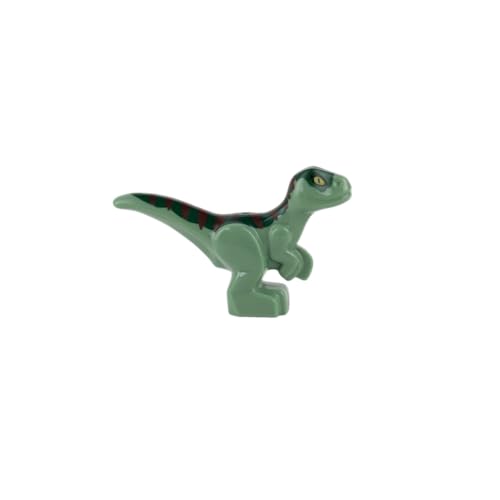 Jurassic World: Owen Grady Minifigure con Jetpack e Baby Raptor - Lego - Immagine 4