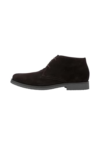 Geox Uomo Claudio A, Zapatos Hombre, Marrón Dk Coffee, 41 EU