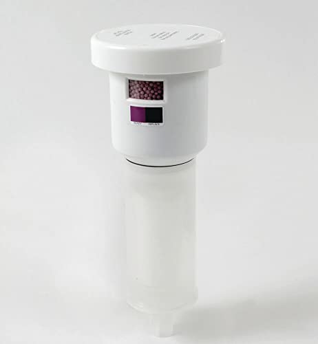 Image of Justrite Aerosolv Color Changing Carbon Filter with Check Valve, Aerosol Can Recycling for Standard and Super Systems, 7163XL, 28228