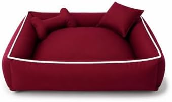 Cama Pet Média para Cachorro, Lavável, 60x60 cm, para Animais até...